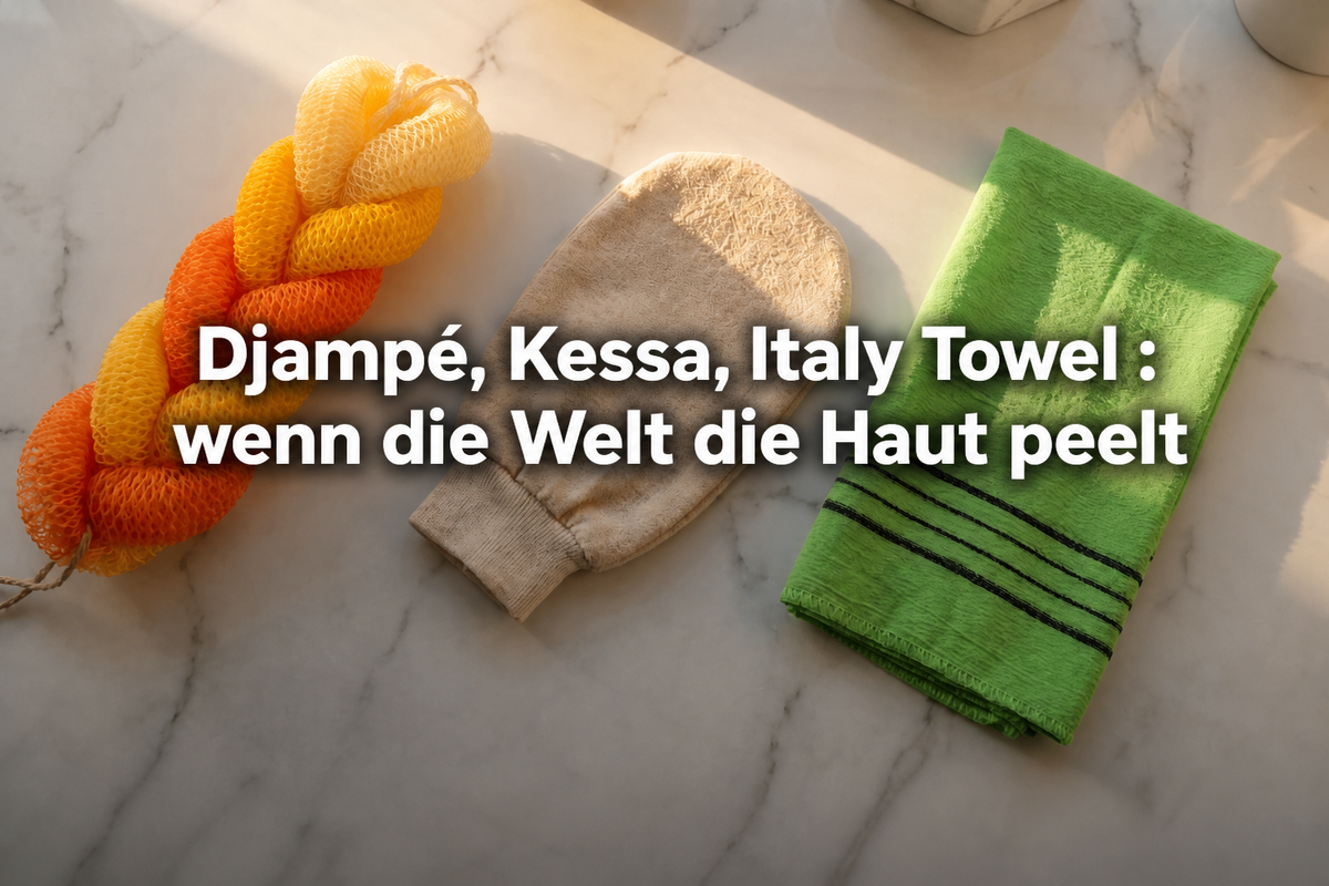 Djampé, Kessa, Italy Towel, Nylon Towel: wenn die Welt die Haut peelt
