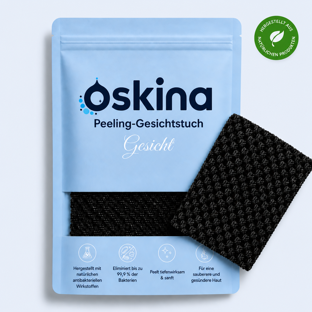 Serviette Exfoliante Visage - Oskina
