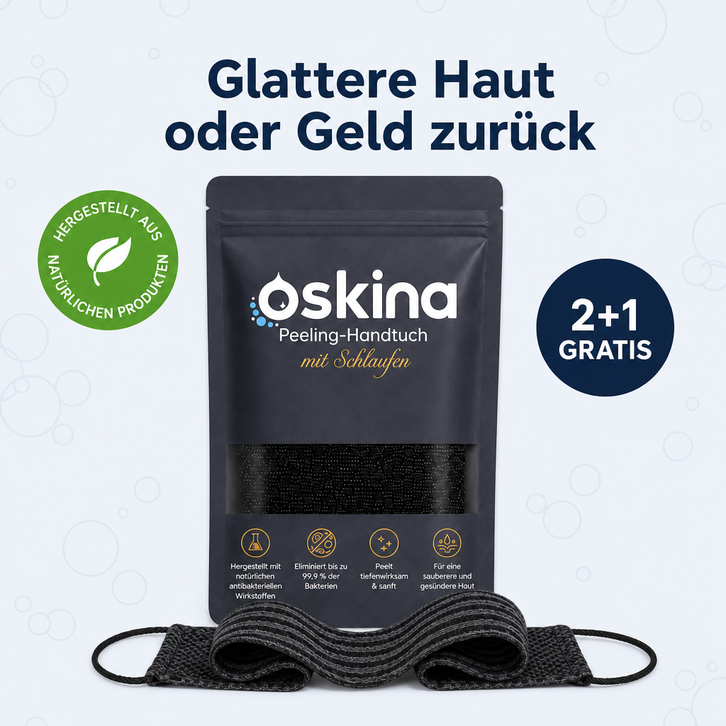 Serviette de douche exfoliante Oskina