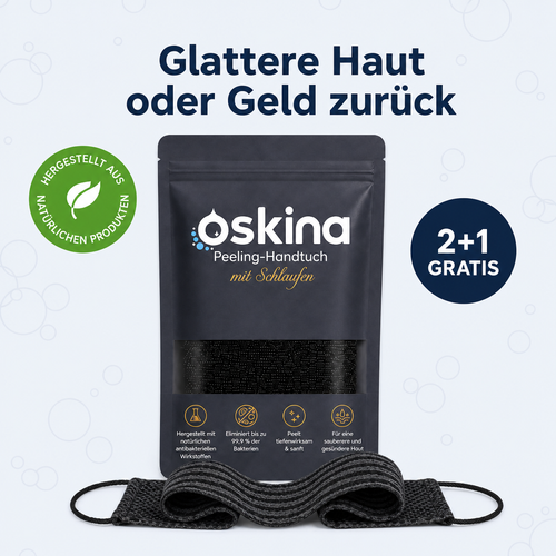 Serviette de douche exfoliante Oskina